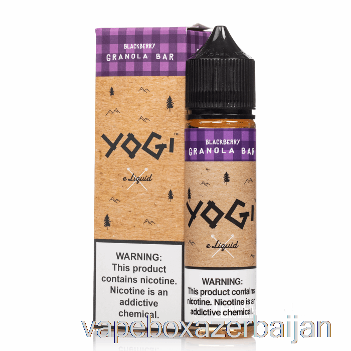 Vape Smoke Blackberry Granola Bar - Yogi E-Liquid - 60mL 6mg